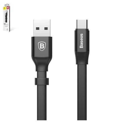 USB-������ Baseus Nimble, Type-C, 23 ��, �����������, ������, 2.0 �, #CATMBJ-01
