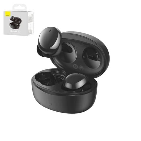 �������� Baseus True Wireless Bowie E2, ������, � �������� ������, USB ���-C, � USB ������� ���-C, #NGTW090001