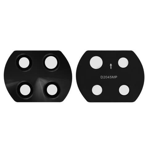 Стекло камеры Xiaomi Redmi Note 9T, черное, Original (PRC)