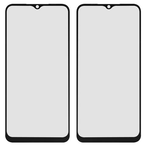 Стекло дисплея Samsung SM-A032 Galaxy A03 Core, черное | стекло тачскрина