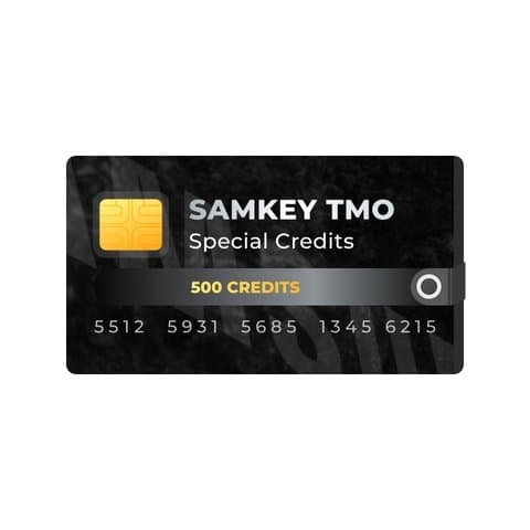 Специальные кредиты Samkey TMO (500 кредитов)