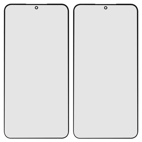 Стекло дисплея Samsung SM-S906 Galaxy S22 Plus 5G, черное | стекло тачскрина