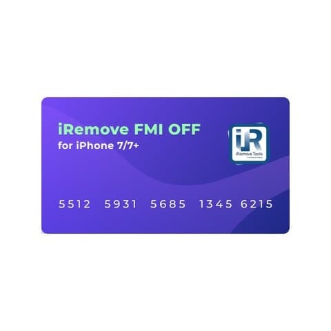 iRemove FMI OFF ��� Apple iPhone 7, iPhone 7 Plus, [Open Menu]