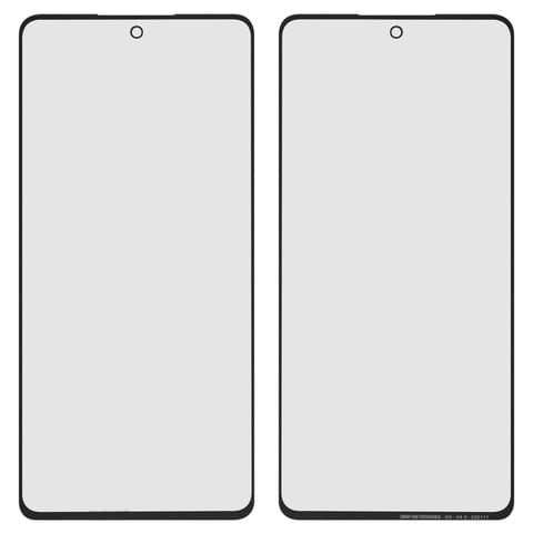 Стекло дисплея Samsung SM-A736 Galaxy A73 5G, черное | стекло тачскрина