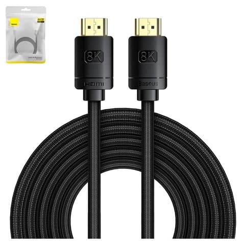 HDMI-Кабель Baseus High Definition Series, HDMI, 10 м, 8K, #WKGQ040301