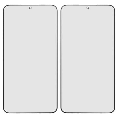 Стекло дисплея Samsung SM-S916 Galaxy S23 Plus, черное, с OCA-пленкой | стекло тачскрина