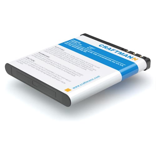 ���������� Nokia 6210 Navigator, 6260 Slide, 6290, 6710 Navigator, E65, N93i, N95, N96, X5-01, BL-5F, Craftmann | 1 ��. ������ | ���, �������, �����������