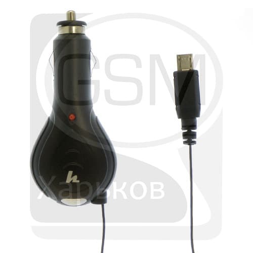 Автомобильний зарядний пристрій (зарядка) Samsung GT-B5330 Galaxy Chat, GT-B7620, GT-B7722 Duos, GT-C3222 Ch@t Duos 322 Lite, GT-C3312 Champ Deluxe Duos, GT-C3322 Duos, GT-C3520, GT-C3530, GT-C3560, GT-C3782, GT-E2252, GT-i8160 Galaxy Ace 2, GT | зарядка, зарядное устройство