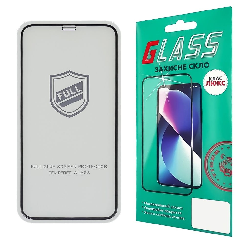 ������� ���� Apple iPhone 11, iPhone XR, �����, ����, 0.25 ��, 2.5D, iNobi, Full Glue, ���� �� ��� ��������, ������ � ������ | ���������� �������� ������