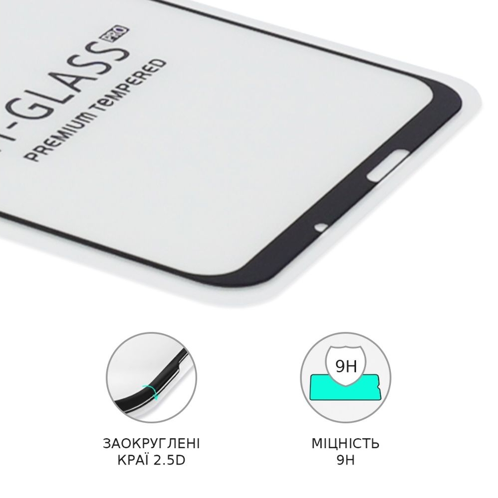 ������� ���� Huawei Honor 9X, Honor Y9 Prime (2019), P Smart Pro, P Smart Z, Y9A, �����, Lion, 0.3 ��, 2.5D, iNobi, Full Glue, ���� �� ��� ��������, ������ � ������ | ���������� �������� ������