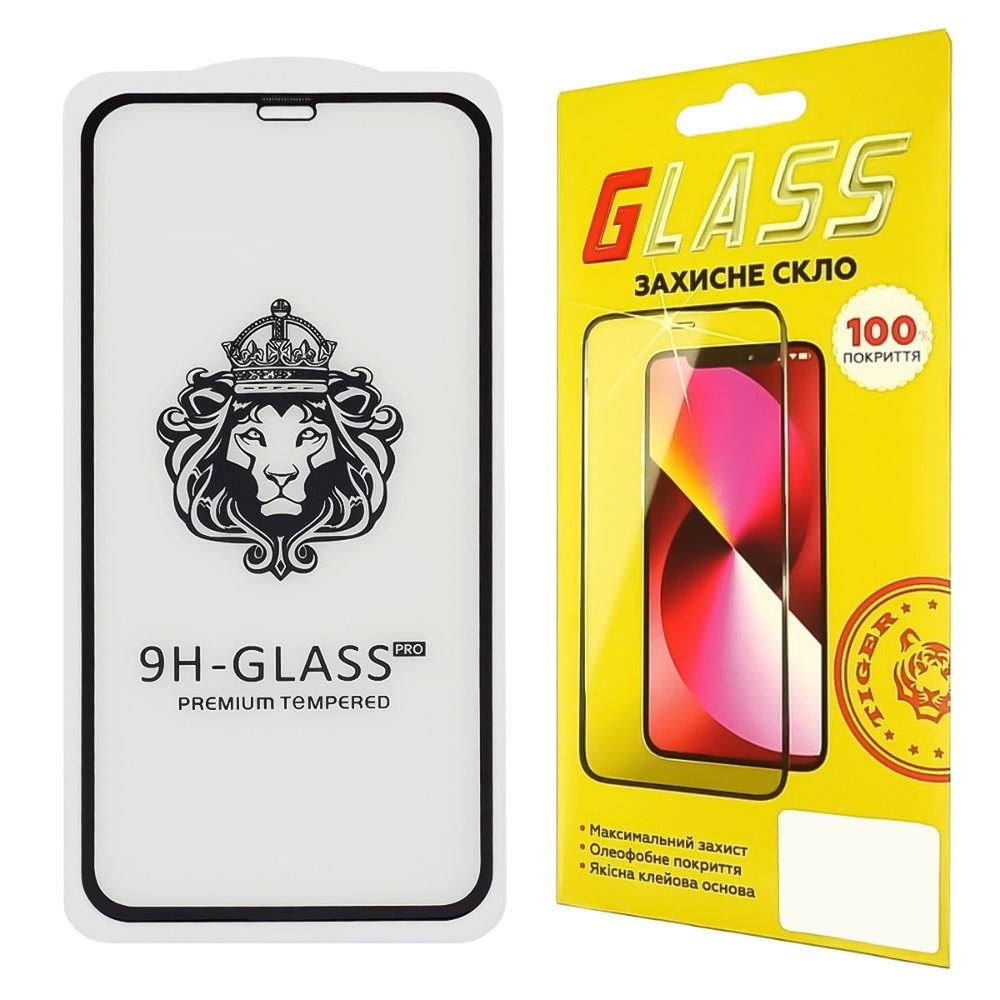 ������� ���� Apple iPhone 11, iPhone XR, �����, Lion, 0.3 ��, 2.5D, iNobi, Full Glue, ���� �� ��� ��������, ������ � ������ | ���������� �������� ������