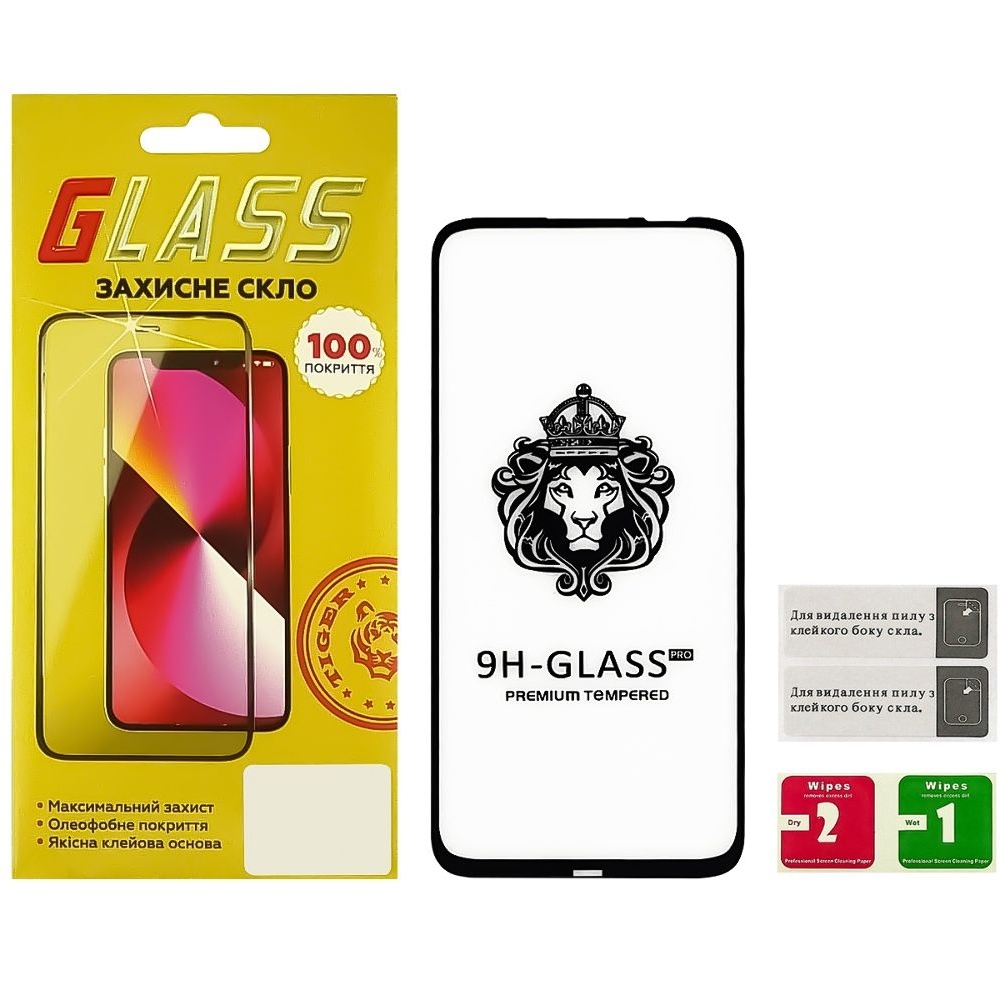 ������� ���� Huawei P40 Lite, �����, Lion, 0.3 ��, 2.5D, iNobi, Full Glue, ���� �� ��� ��������, ������ � ������ | ���������� �������� ������