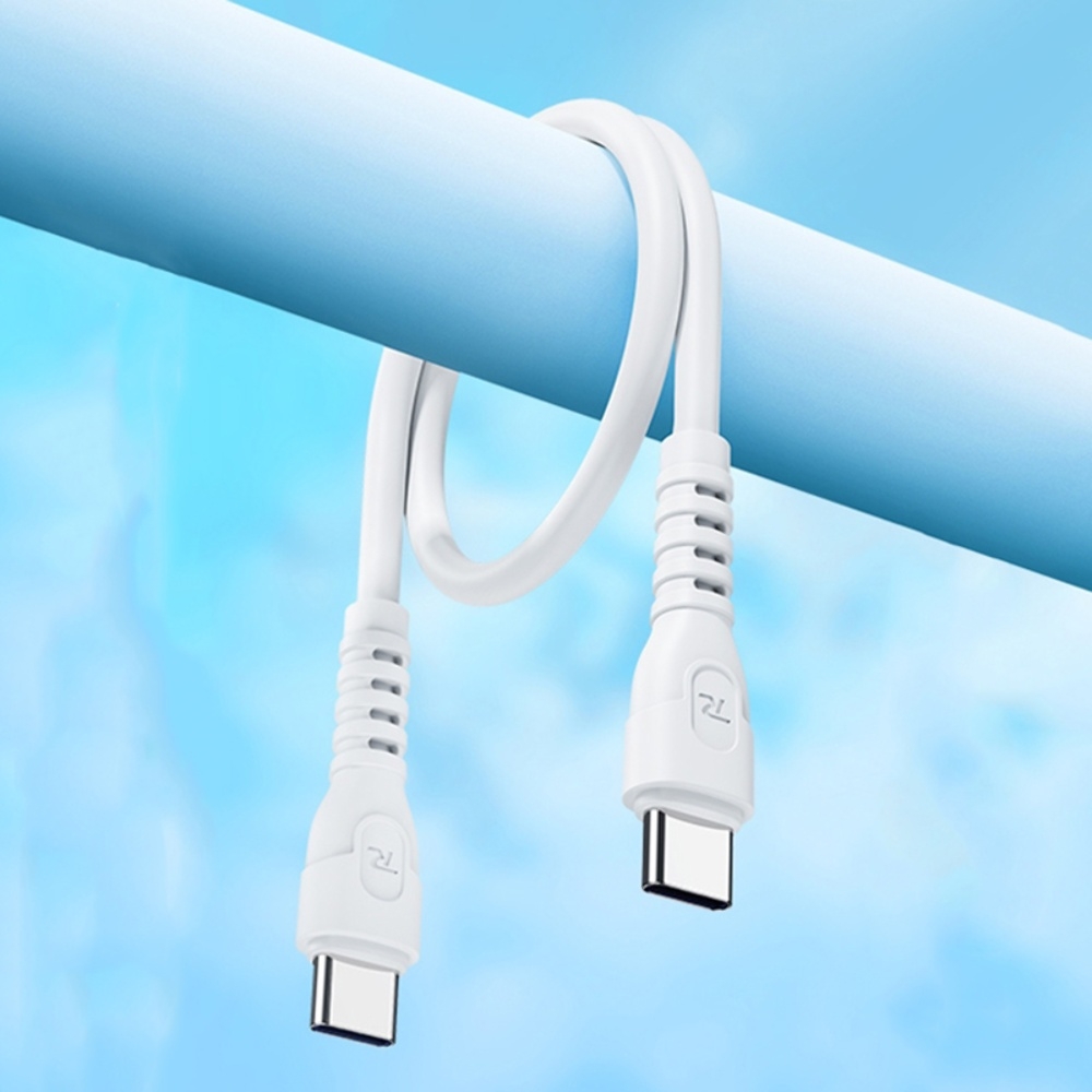 USB-������ Remax RC-C022, Type-C �� Type-C, Power Delivery (65 ��), 30 ��, ����