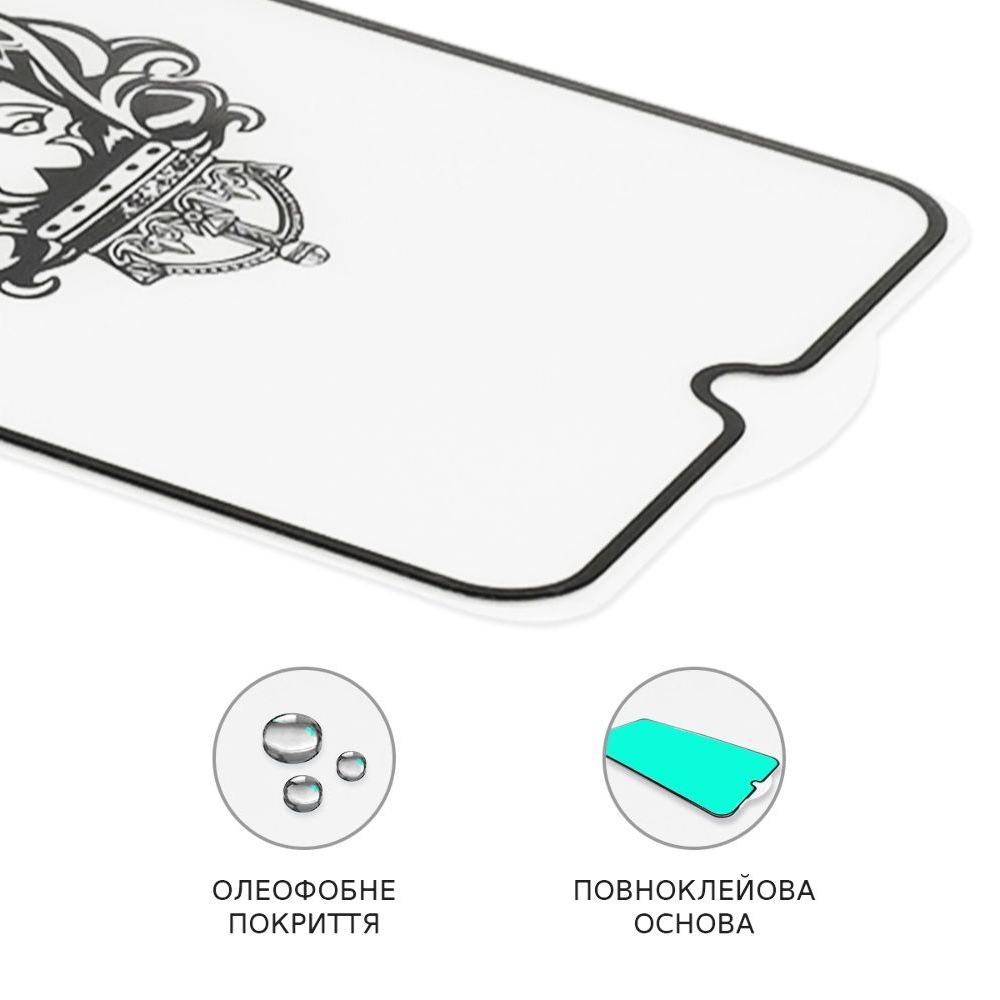 ������� ���� Samsung SM-A145 Galaxy A14, SM-A146 Galaxy A14 5G, �����, Lion, 0.3 ��, 2.5D, iNobi, Full Glue, ���� �� ��� ��������, ������ � ������ | ���������� �������� ������