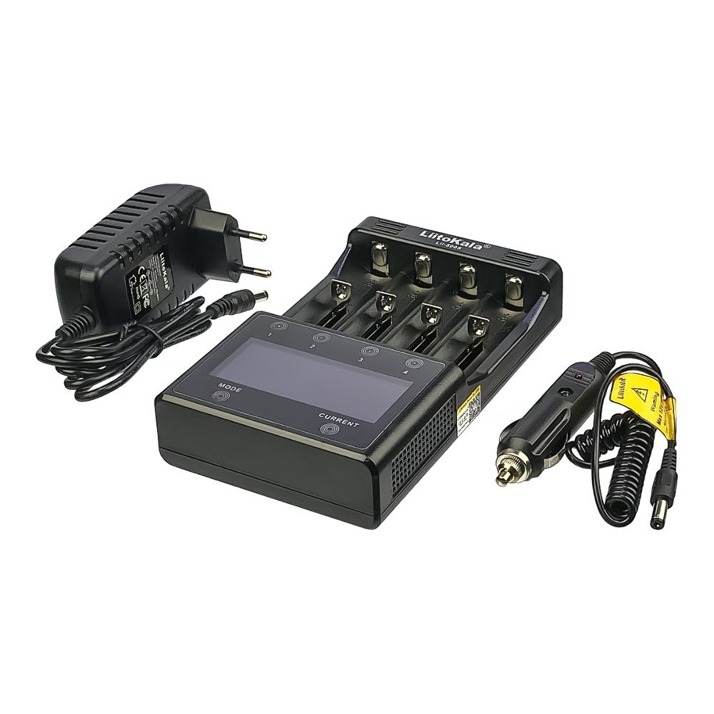 ������� �������� ���������� � �������� LiitoKala Lii-500S, ��� ������������� 18650, ��, ��� � ������, �������������, 4 �����