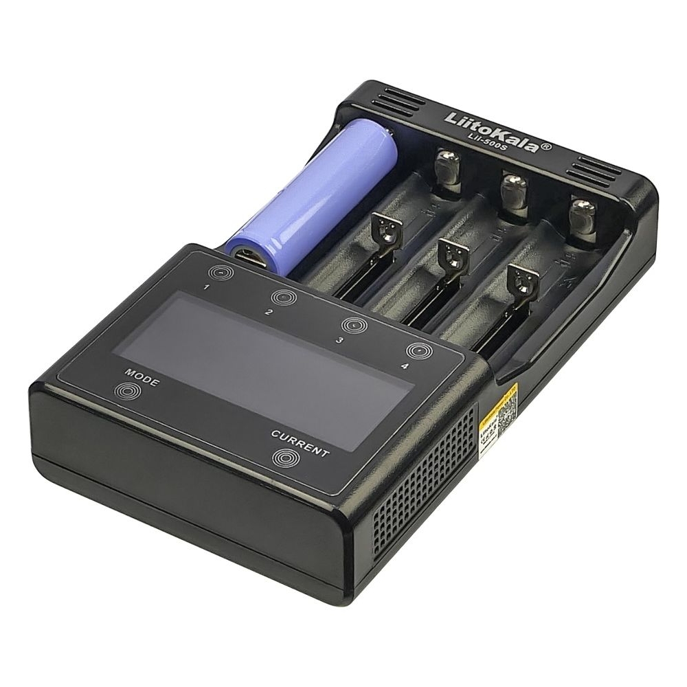 ������� �������� ���������� � �������� LiitoKala Lii-500S, ��� ������������� 18650, ��, ��� � ������, �������������, 4 �����
