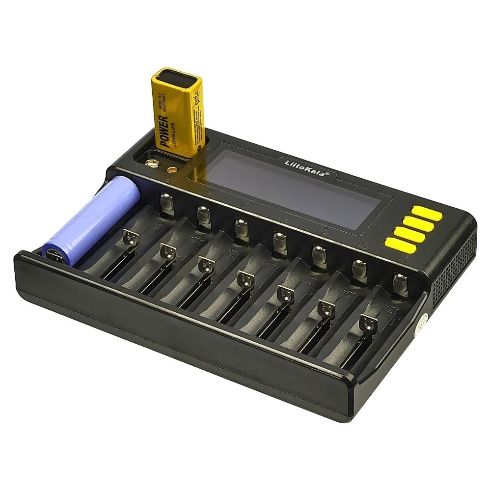 ������� �������� ���������� � �������� LiitoKala Lii-S8, ��� ������������� 18650, ��, ��� � ������, 8 ������