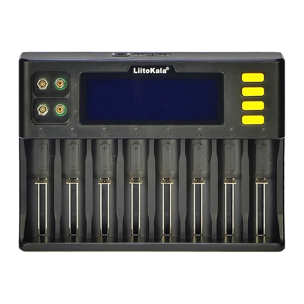 ������� �������� ���������� � �������� LiitoKala Lii-S8, ��� ������������� 18650, ��, ��� � ������, 8 ������