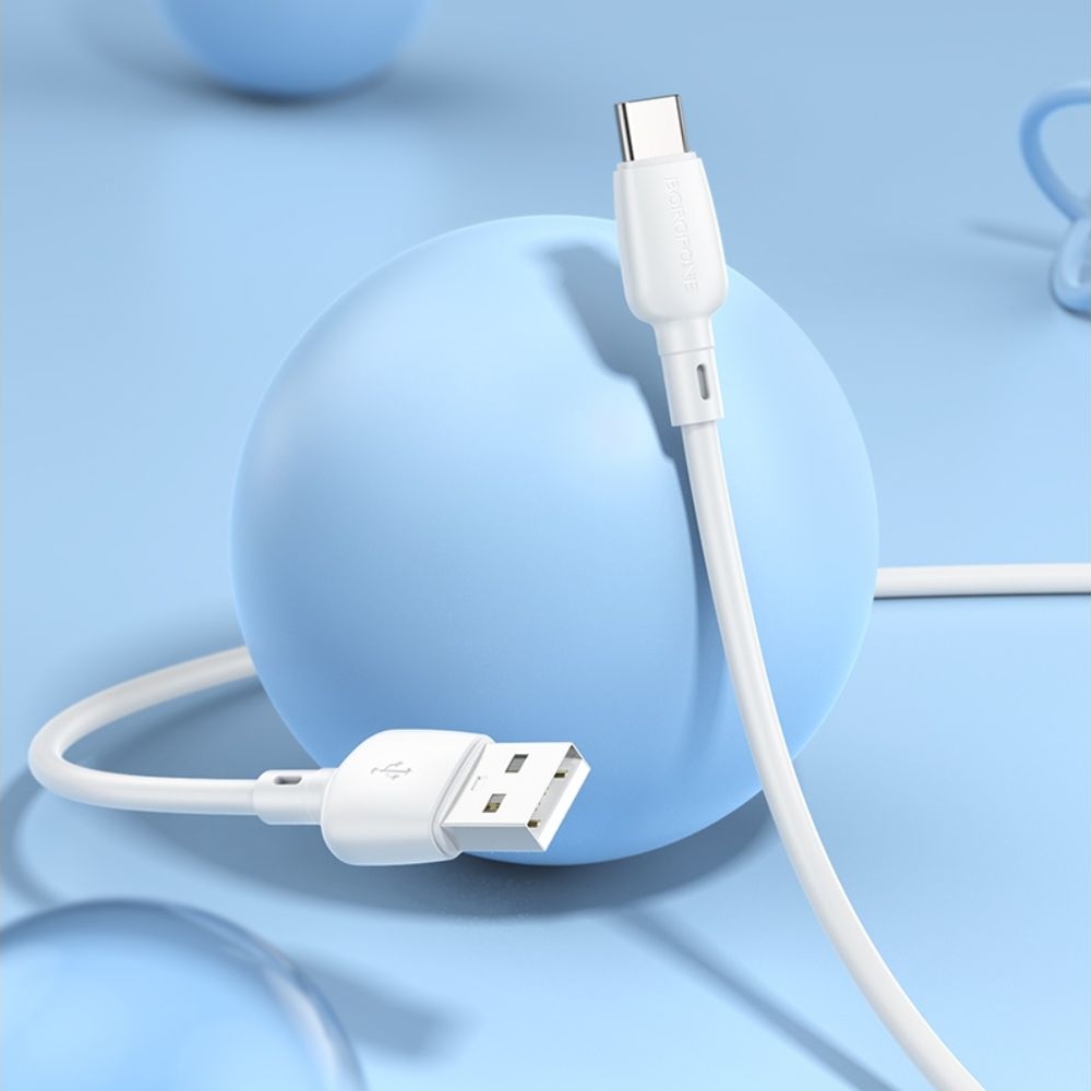 USB-������ Borofone BX93, USB �� Type-C, Power Delivery (27 ��), ����