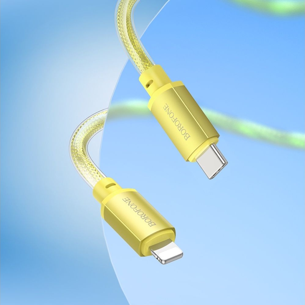 USB-������ Borofone BX95, Type-C �� Lightning, 100 ��, ����������