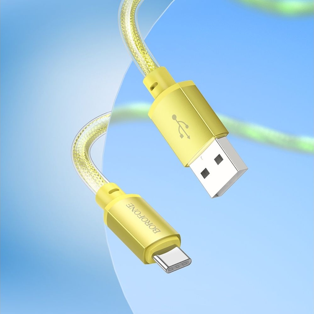 USB-������ Borofone BX95, USB �� Type-C, 100 ��, ����������