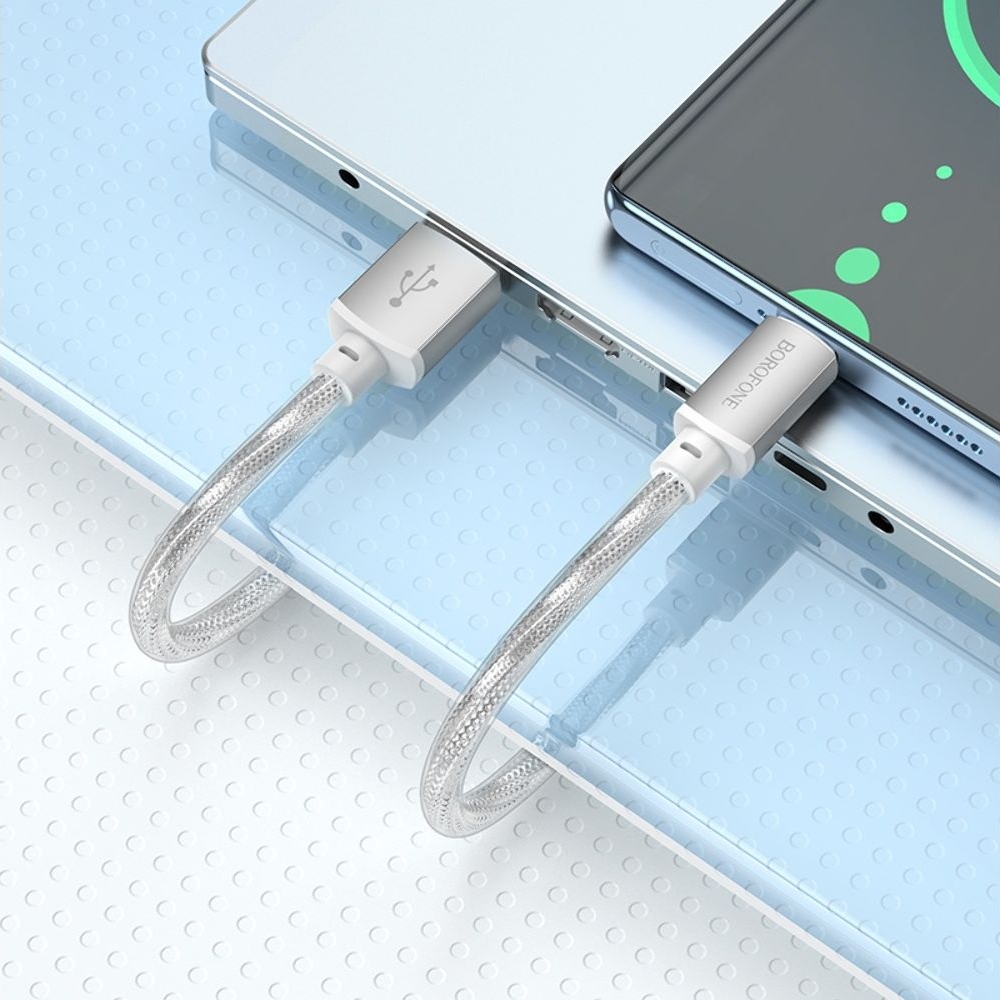 USB-������ Borofone BX95, USB �� Type-C, 100 ��, �����������