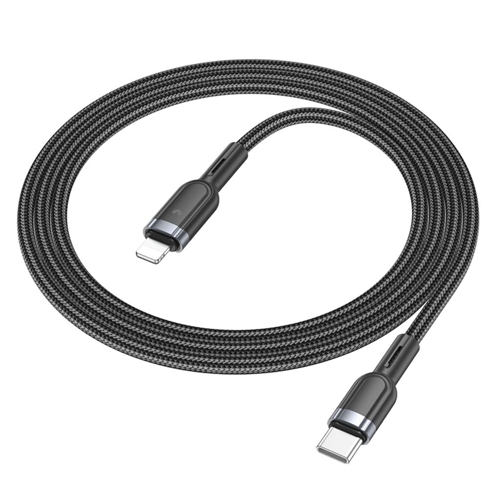 USB-������ Hoco U117, Type-C �� Lightning, 120 ��, ������