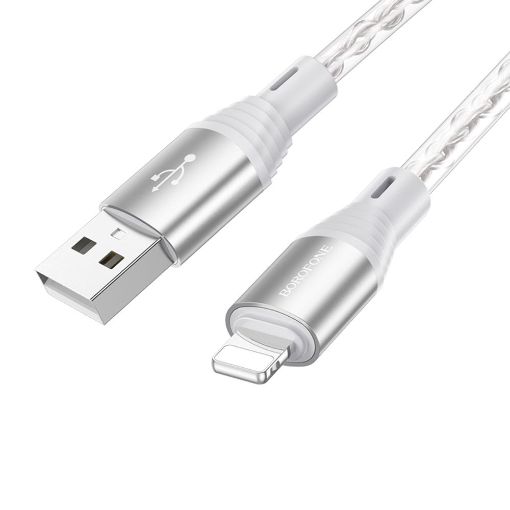 USB-������ Borofone BX96, USB �� Lightning, 100 ��, ����