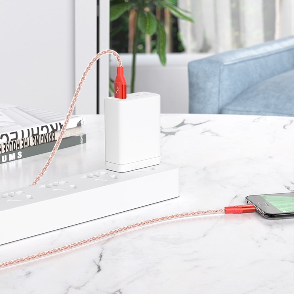 USB-������ Borofone BX96, MicroUSB, 100 ��, �������