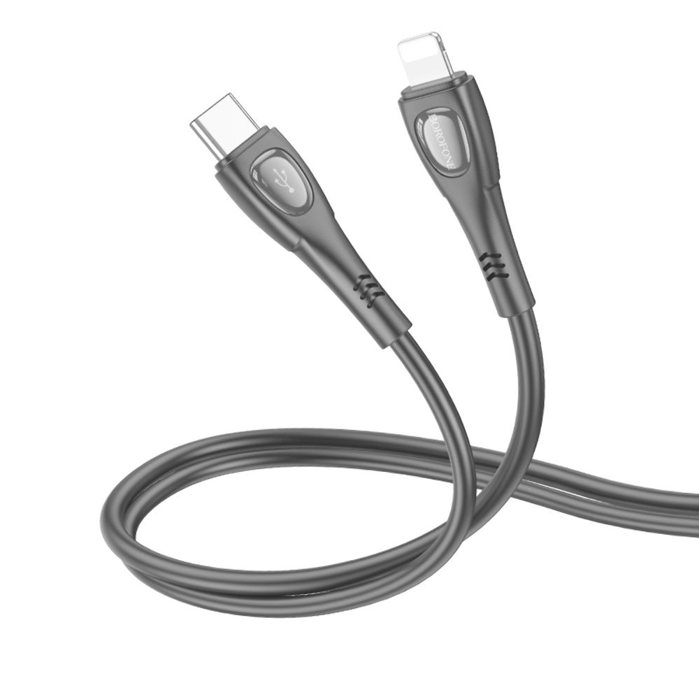 USB-������ Borofone BX98, Type-C �� Lightning, 27 ��, 100 ��, ������