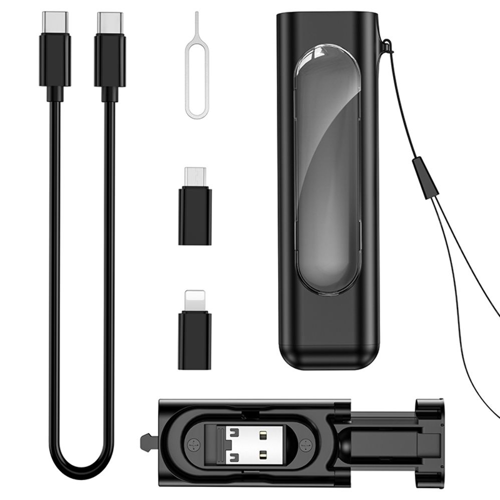 ������� ���������� Borofone BU36 4�1 USB, Lightning, MicroUSB, ������ + ������, Type-C �� Type-C