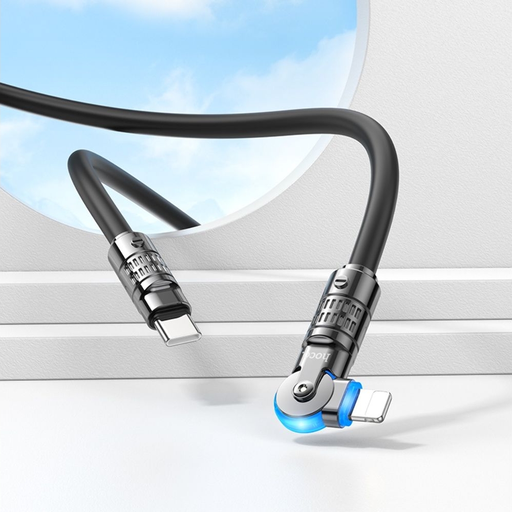USB-������ Hoco U118, Type-C �� Lightning, 120 ��, ������