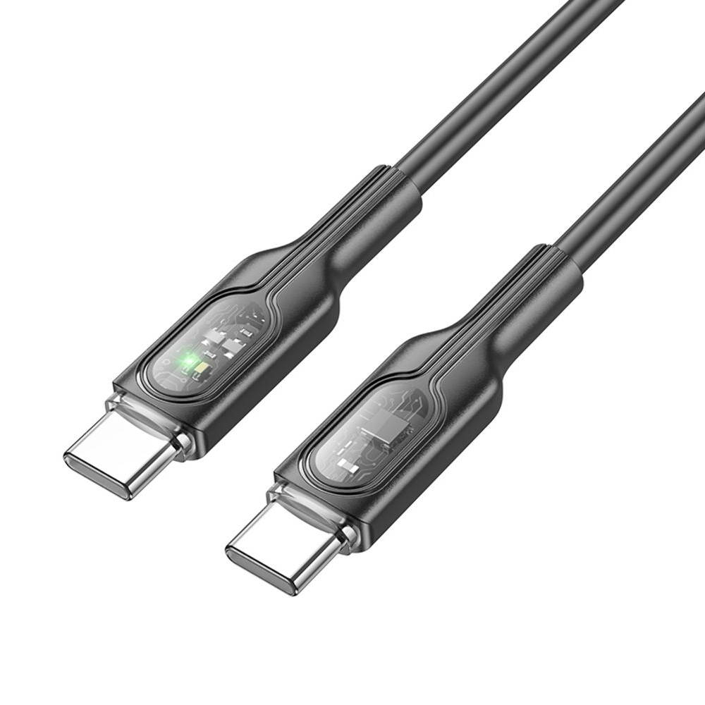 USB-������ Hoco U120, Type-C �� Type-C, Power Delivery (60 ��), 100 ��, ������
