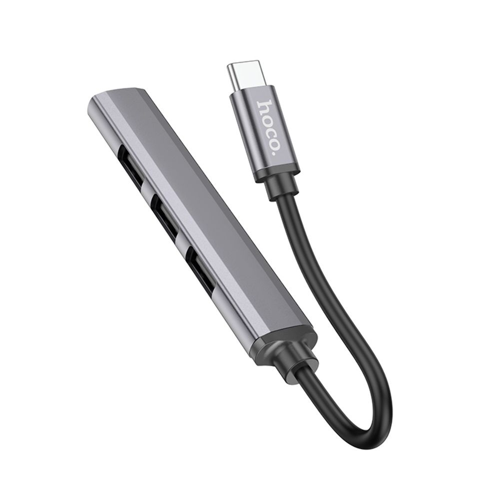 ������������� ��� Hoco HB26, 4 � 1, Type-C to USB 3.0 (F)/ 3 USB 2.0 (F), 13 ��, �����������