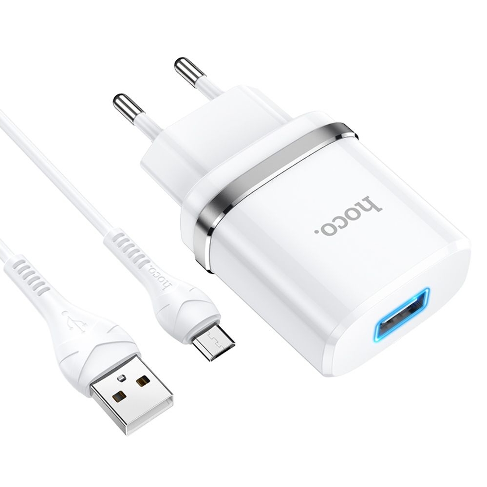 ������� �������� ���������� Hoco N1, 1 USB, �����, � ������� MicroUSB