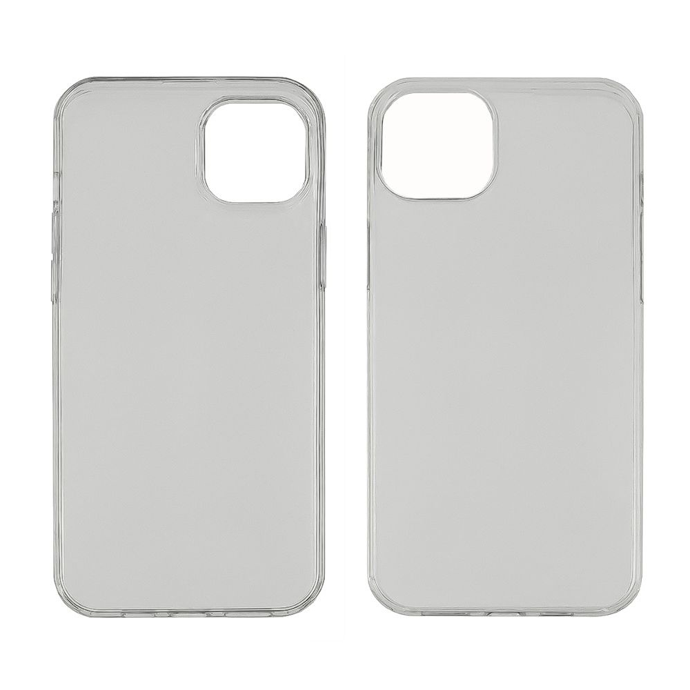 ����� clear protective with frame Apple iPhone 15 Plus ���������� ����