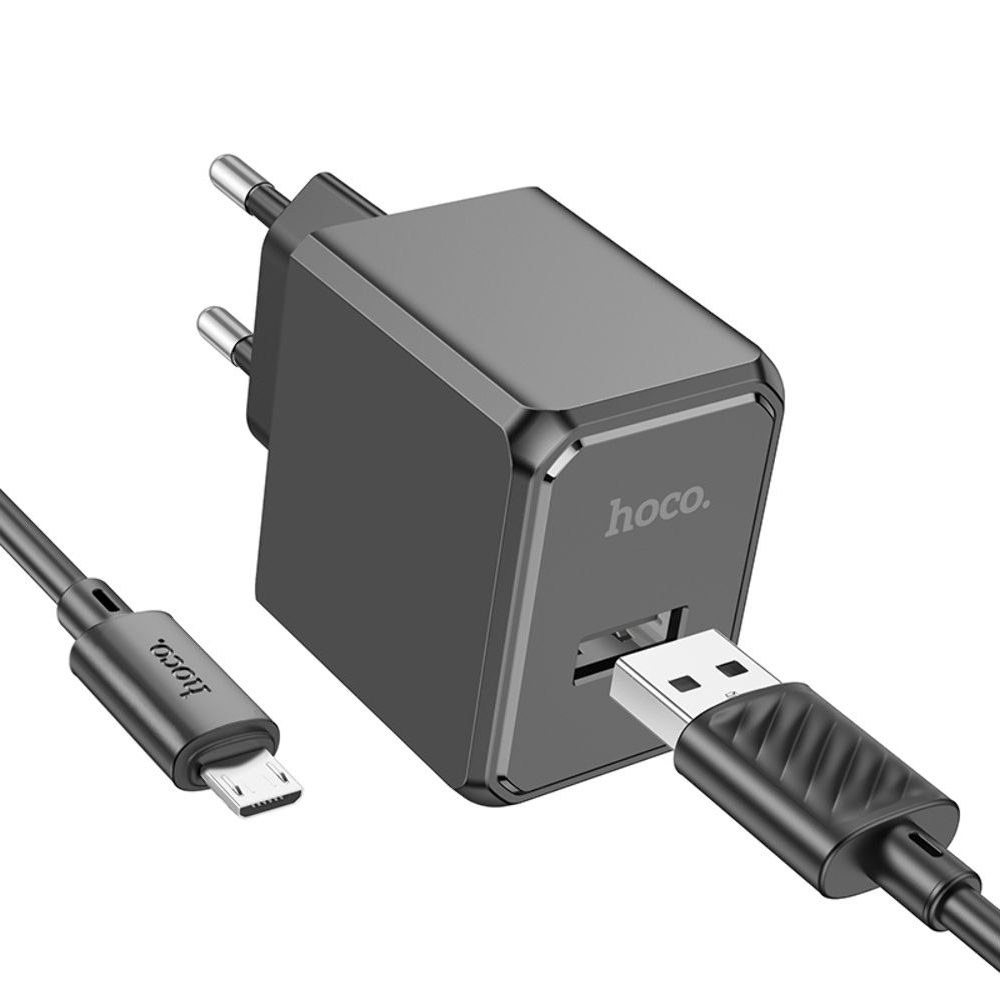 ������� �������� ���������� Hoco CS11A, USB, ������, � ������� USB �� MicroUSB
