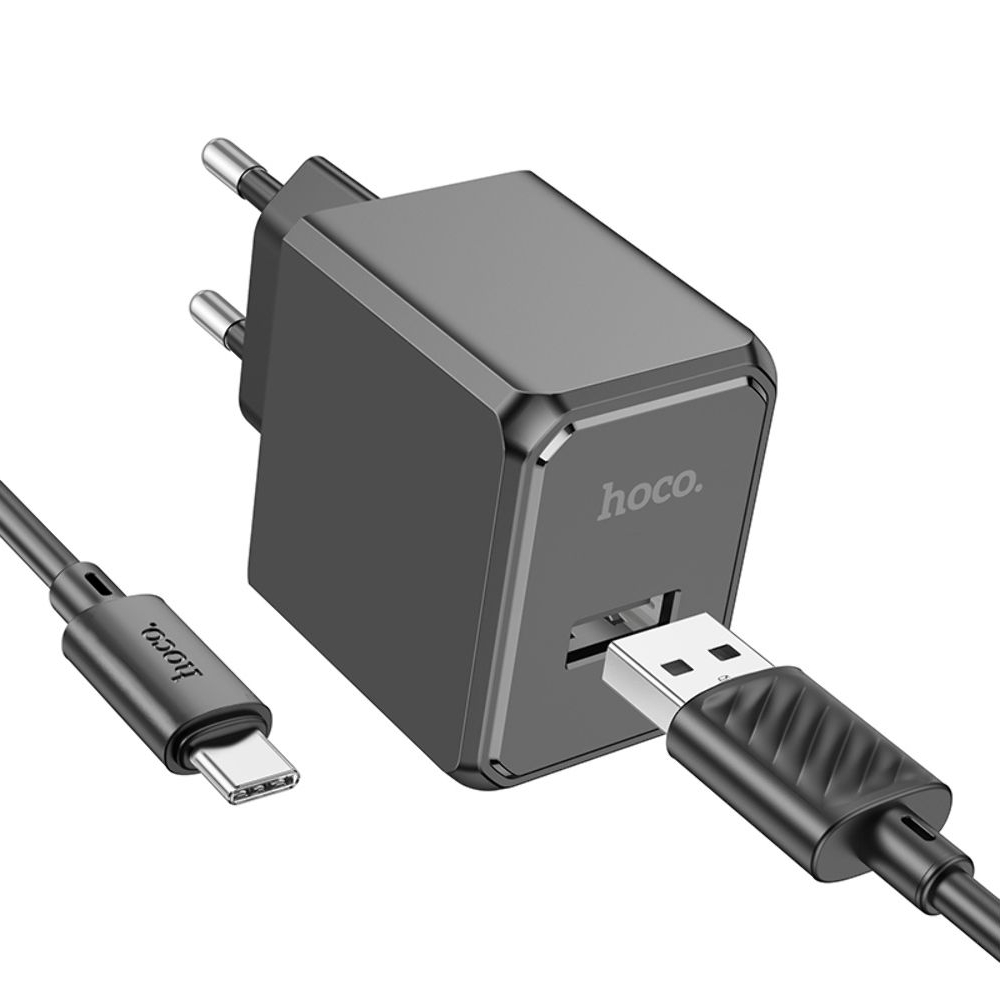 ������� �������� ���������� Hoco CS11A, USB, ������, � ������� USB �� Type-C