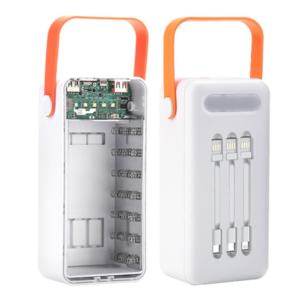 ������ Multi-powerbank S21, ��� �������� 18650 �� 21 ��, 22.5W, � ������, ����