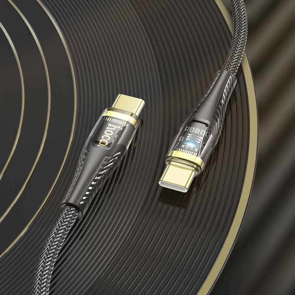USB-������ Hoco U121, Type-C �� Type-C, PowerDelivery (60 ��), 120 ��, ������