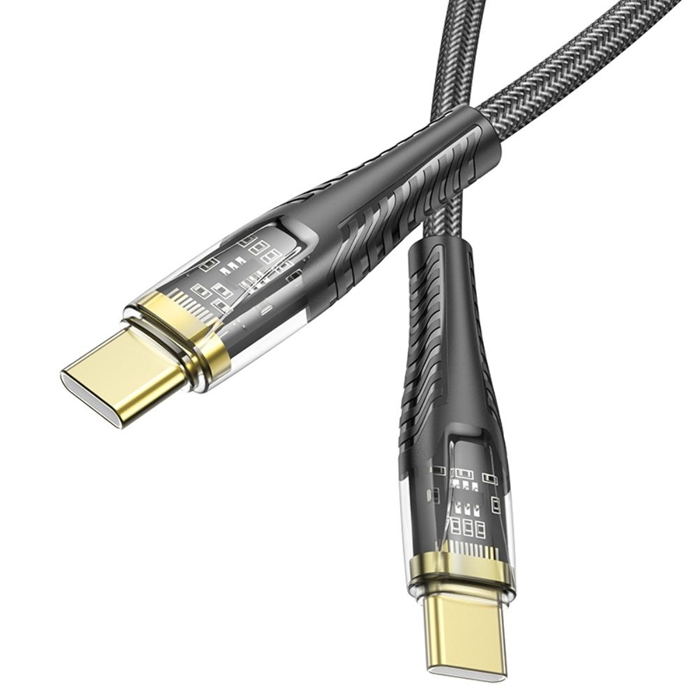 USB-������ Hoco U121, Type-C �� Type-C, PowerDelivery (60 ��), 120 ��, ������