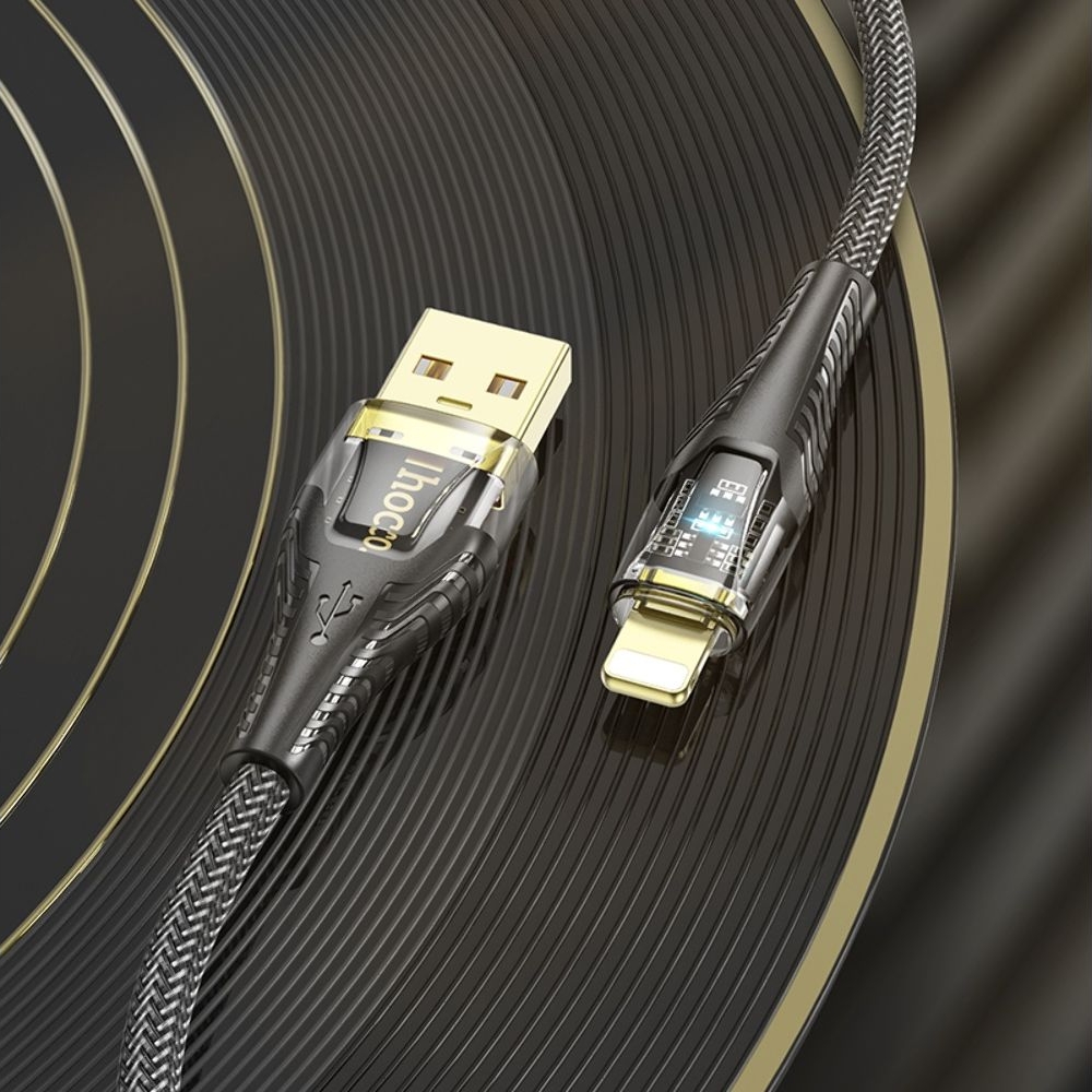 USB-������ Hoco U121, Lightning, 120 ��, ������