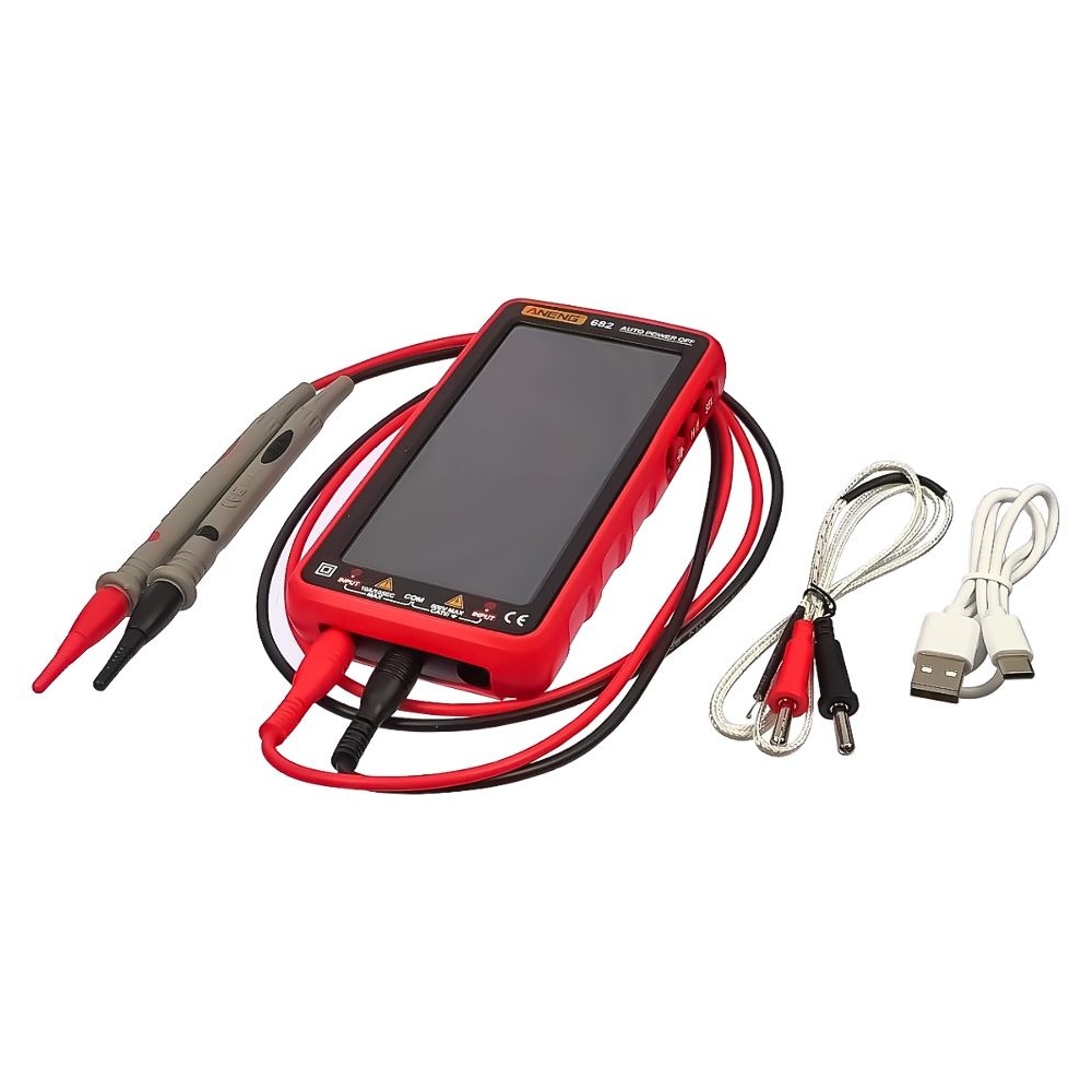 ���������� �������� Aneng 682, (������� �� ���, ���������������, �������� ������� ��������, LCD 5,1