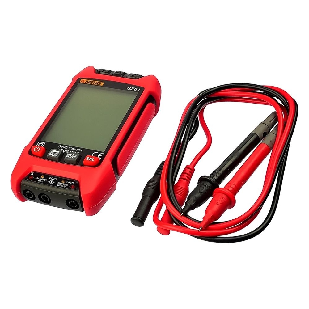 ���������� �������� Aneng SZ01 ��������� � �������� True RMS, NCV, ����������������, ���������, ������� LCD (��� �� 10A)