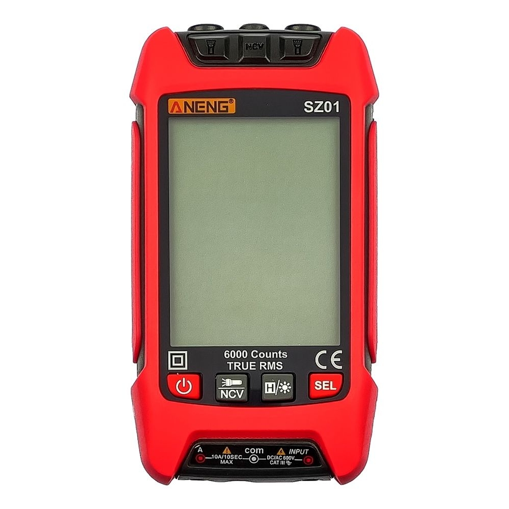 ���������� �������� Aneng SZ01 ��������� � �������� True RMS, NCV, ����������������, ���������, ������� LCD (��� �� 10A)