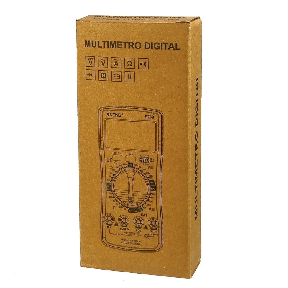 ���������� �������� Aneng SZ08 c �������� BAT, � ���������� ������� �������� (��� �� 10A)