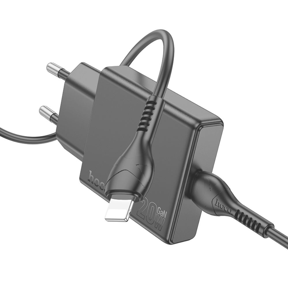 ������� �������� ���������� Hoco N37, Type-C, PowerDelivery, � ������� Type-C �� Lightning, ������