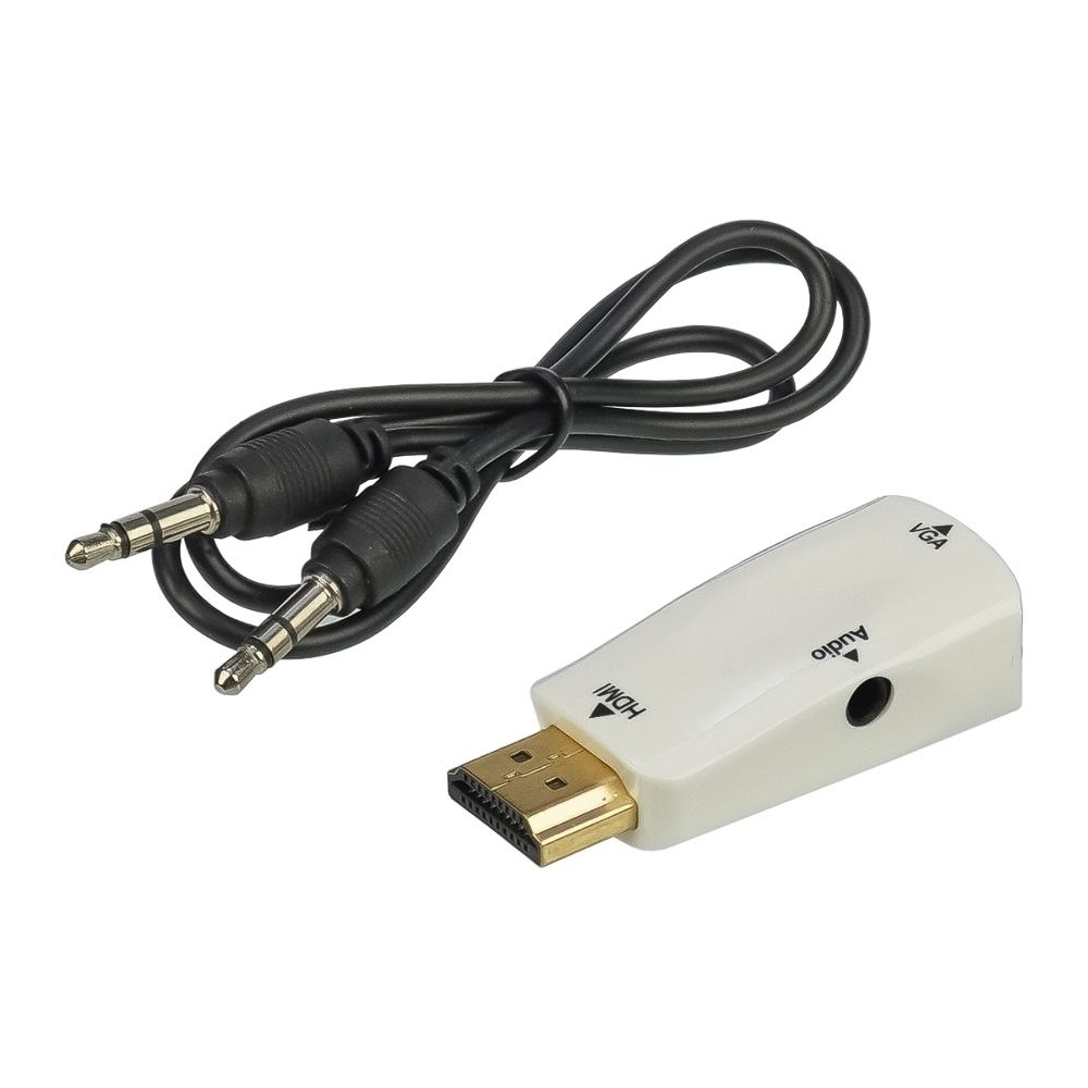 ������� ���������� HDMI - VGA (F) + AUX (3.5), ������