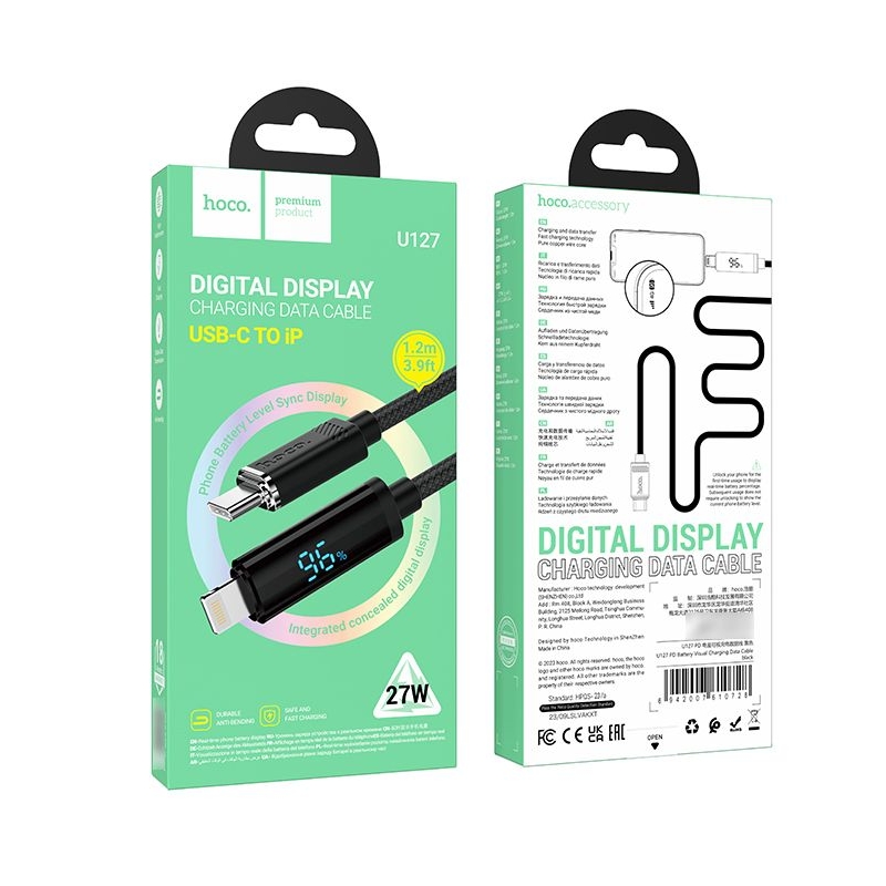 ������ Hoco U127 Type-C �� Lightning, ������