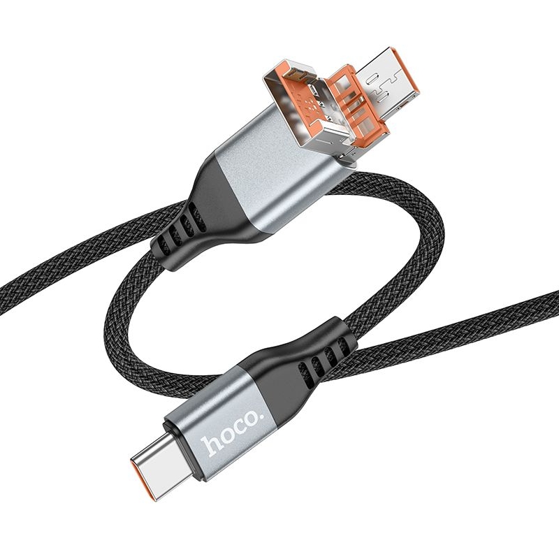 ������ Hoco U128 2�1 USB/ Type-C �� Type-C, ������